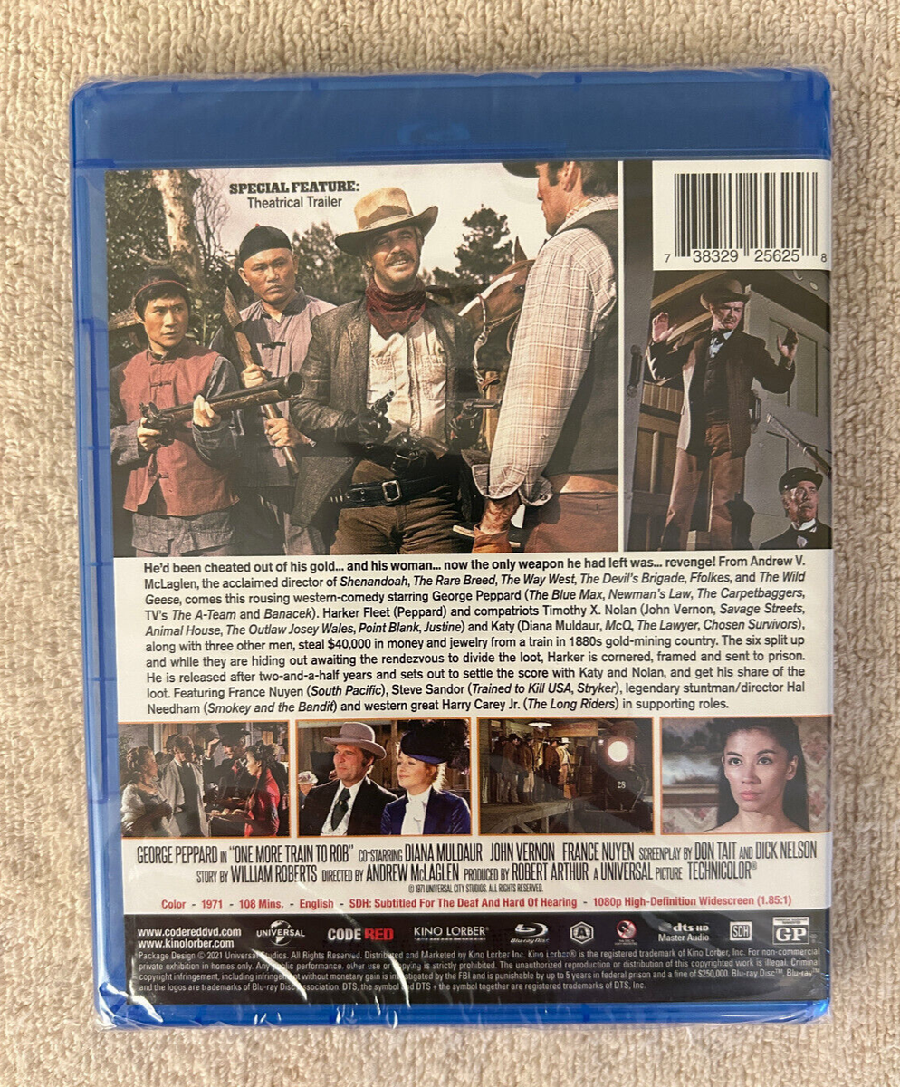 One More Train to Rob (1971) Blu-ray George Peppard 70s