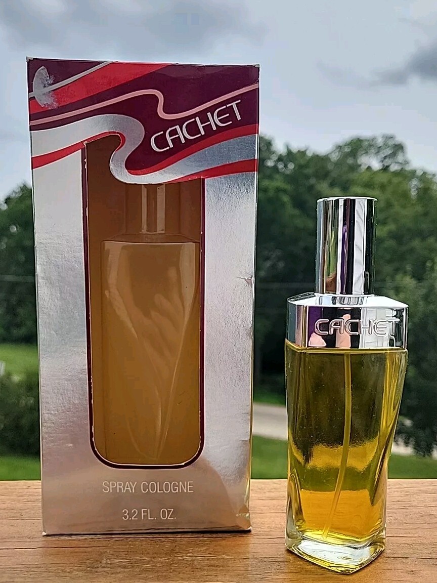 Vintage Prince Matchabelli Cachet Spray Cologne 3.2 oz NIB NEW NOS