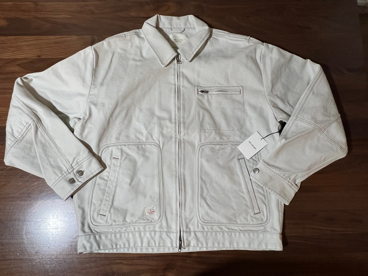 Aime Leon Dore ALD Trapunto Workwear Jacket in Silver Birch Aime Leon Dore ALD Trapunto Workwear Jacket in Silver Birch
