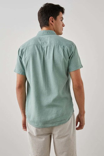 Rails Paros Linen Viscose Blend SS Shirt - Picture 5 of 14
