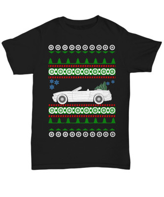 5th Gen Mustang Convertible Ugly Christmas Sweater 2010 - Unisex Tee