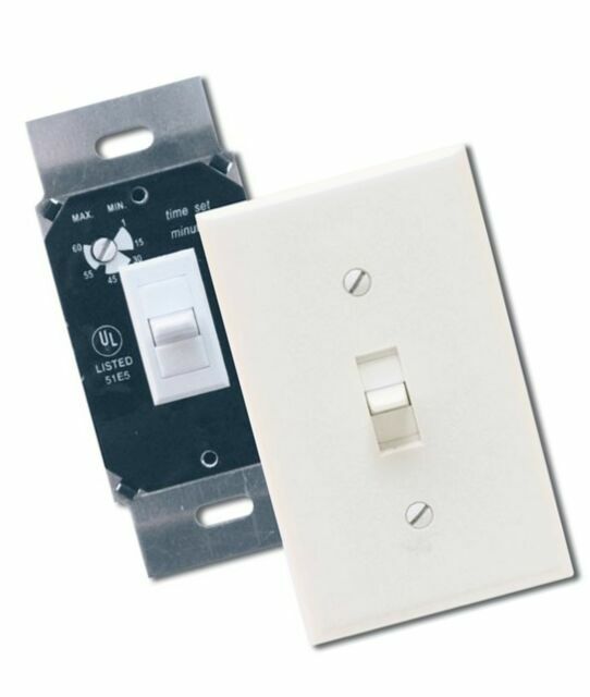 Air King AKDT60 Delay Timer Switch White