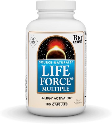 Source Naturals Life Force Multiple Energy Activator - 180 Capsules
