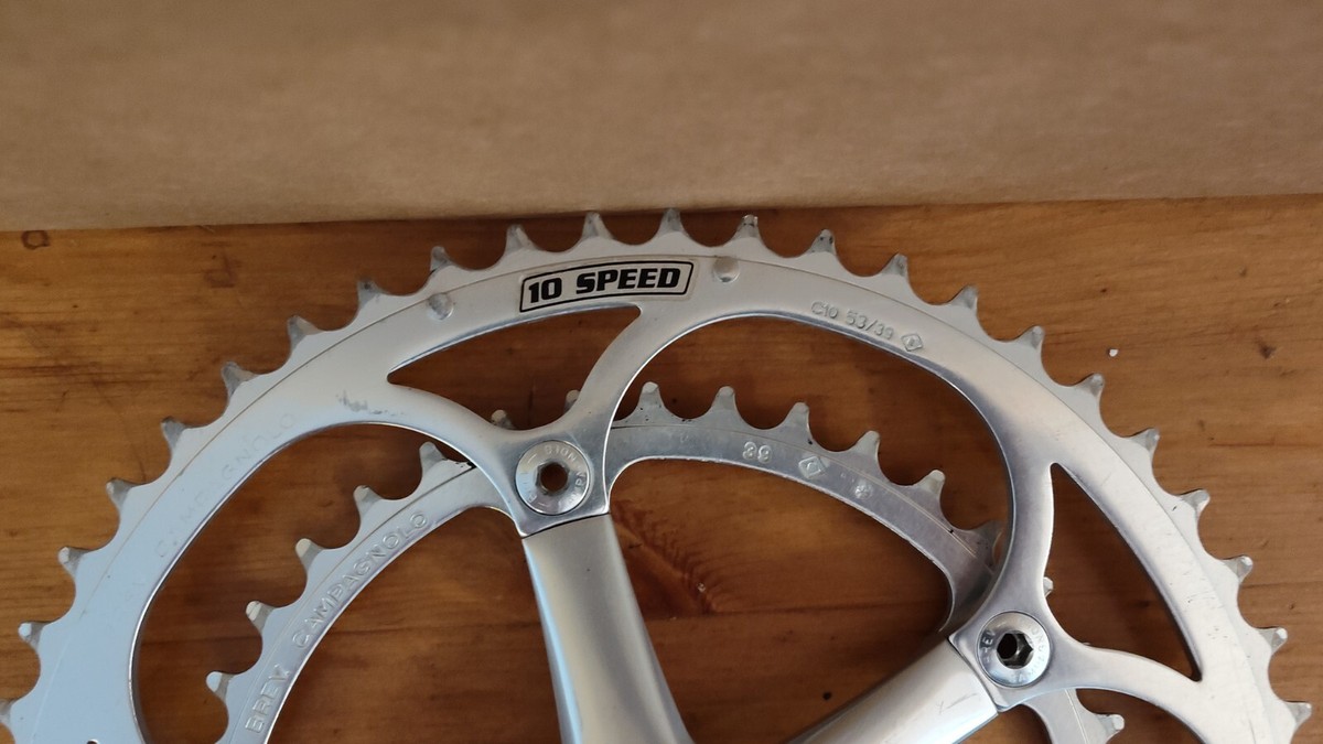Campagnolo Record 10 Speed クランクセット 52/39 カンパニョーロRECORD 10SPEED クランクセット C-10 52-39