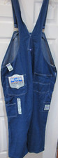 NWT Big Smith Bib Overalls 46 x 28 Blue Jean Denim Utility Pant Work Farm NEW