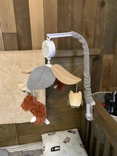 musical baby crib mobile infant toy Ivy And Lamb Woodland Theme