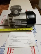 Rexroth Bosch 3 Phase Motor, 3/4" Shaft, 1380/1660 Min, IP55, New