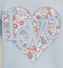365 Kids Garanimals Girls Bomber Jacket Blue Love Floral Heart Size 7 NEW — photo 8