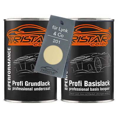 Autolack Set Dose für Lynk & Co 201 Pineapple Yellow Solid 2,0L
