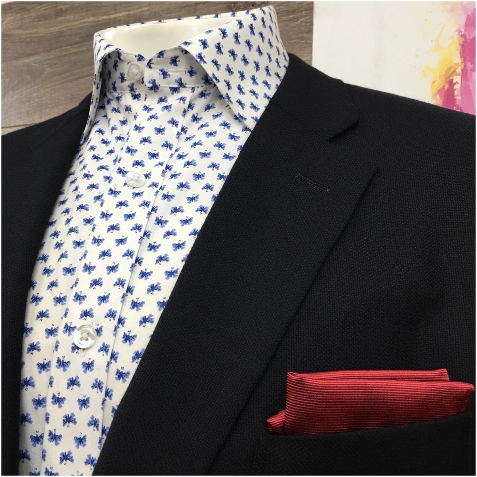 NORDSTROM Hombres Blazer Abrigo Deportivo Chaqueta Informal Talla 46R Traje de Lana Loro Piana Foto 2 de 4