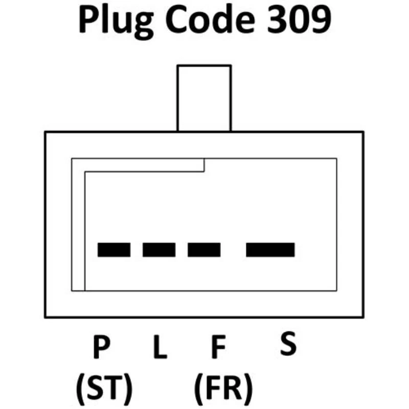 Alternador para Cadillac Eldorado 1991 1992 1993 10463190 10463295 3211050 7966 Foto 2 de 2