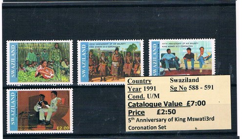 Estampillas del Imperio Británico del Reino Unido - Botsuana, Namibia, Suazilandia - Imagen 83 de 83