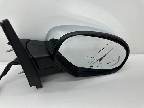 2009-14 Escalade White Right Passenger Power Fold Door Mirror Blind Spot CHROME.