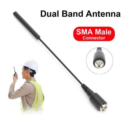 SMA-Męska dwuzakresowa antena UHF VHF do Hytera PD600 PD660 PD680 Walkie Talkie G - Zdjęcie 7 z 11