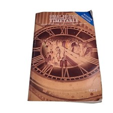 Great Britain Passenger Railway Timetable Wintet 1996 1997 PB Book
