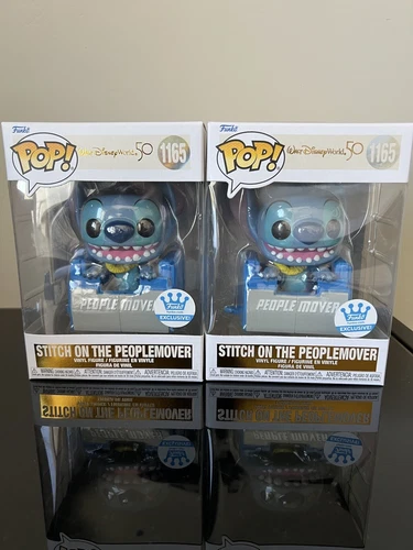 Funko Pop! Disney #1165 - Stitch on the People Mover - Funko Shop Exclusive!