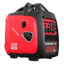 2500W Portable Inverter Gas Generator, CO Detect Super Quiet Low Oil Shutdown,Fo