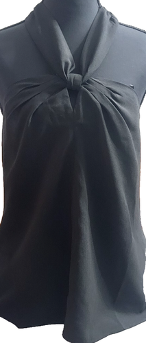 NWT Loft Women's Black Halter Top w/Keyhole Size S - Picture 7 of 16