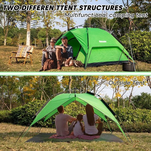 Lightweight Waterproof Pop-Up Tent for 4 People - Easy Setup & UV Protection - Picture 8 of 10