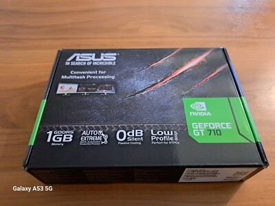 ASUS Nvidia Geforce GT 710 1GB GDDR5 Grafikkarte