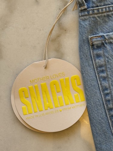 Mother Denim Snacks Skirt Women's 30 Blue Maxi Side Slit Nothing Else Like It - Picture 4 of 24