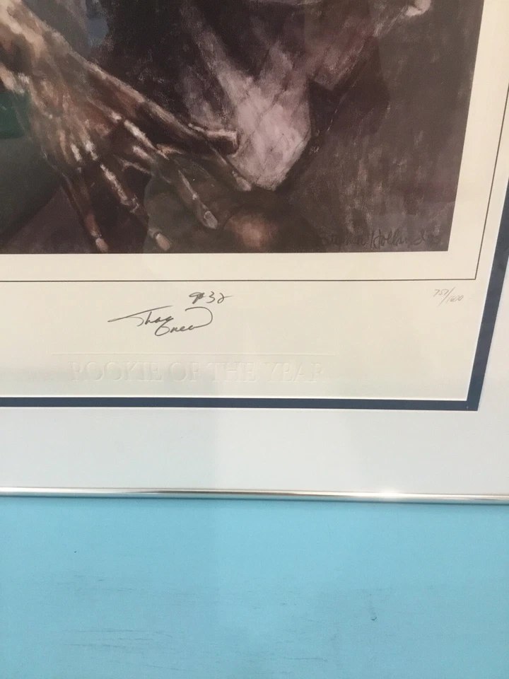 LITOGRAFÍA FIRMADA SHAQUILLE O’NEAL (#757/1600) Foto 4 de 4