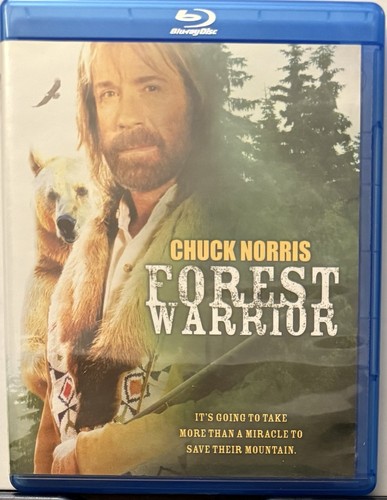 Forest Warrior (Blu-ray 1996) Chuck Norris OOP NEW Sealed - 第 1/2 張圖片