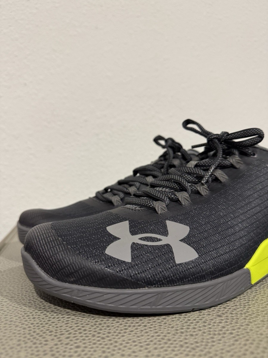 UNDER ARMOUR UA CHARGED LEGEND Grey Black Volt 1293035 016 Size 12