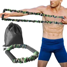 Archery Bow Trainer, 25 45 55 Lbs Archery Band Draw Exerciser Training, Rubbe...