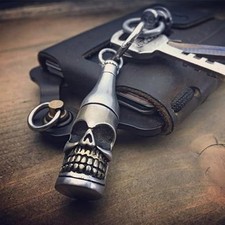 Alloy Shark Rocket Warhead Bone Keychain Car Keychain Bag Accessories