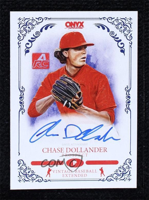 2022 Onyx Vintage Extended Blue Ink /400 Chase Dollander #VACD Auto n5h