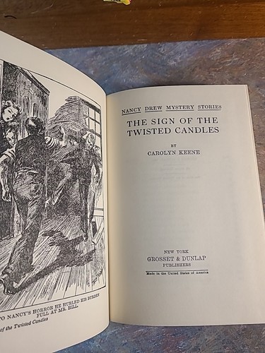 Nancy Drew Books Lot Of Four Carolyn Keene Vintage Illustrated Hardcovers - Picture 6 of 11