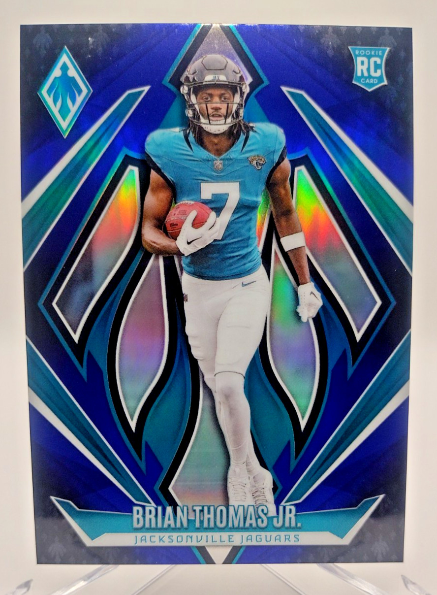 2024 Panini Phoenix - Rookies Brian Thomas Jr. #164 RC Blue Fade /249 Jaguars