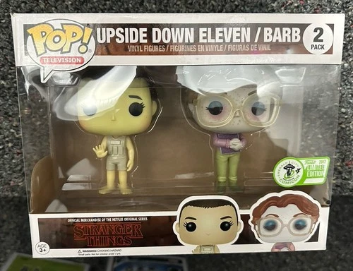 Funko Pop Stranger Things Eleven and Barb Upside Down 2017 ECC