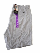 40 - GREY - Men s Banana Republic Comfort Flat Front Shorts Comfort Waist
