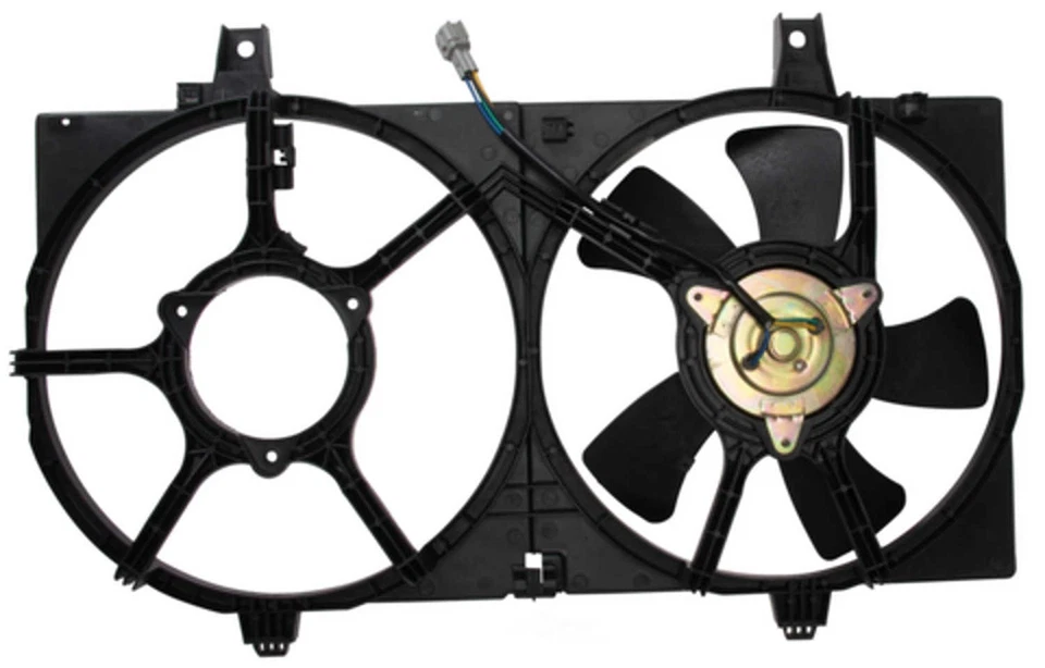 Conjunto de ventilador auxiliar para Nissan Sentra 2000-2006 1,8 L 4 cil 2001 2002 2003 Foto 2 de 3