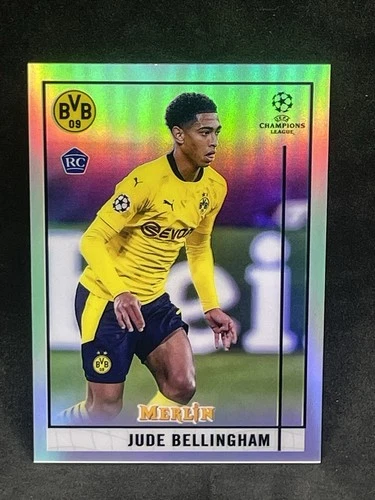 2020-21 Topps Merlin Collection Chrome UCL - Jude Bellingham #31 Refractor (RC)