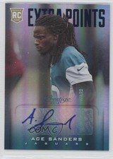 2013 Panini Prestige Rookie Extra Points Blue Signatures Ace Sanders Auto 0c2