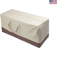 Outdoor Cushion Storage Bag Waterproof Heavy Duty Zipper Handles 173x76x51cm