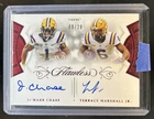 2021 Flawless Ja'Marr Chase Terrace Marshall Jr. Dual Rookie Ruby Auto #/20