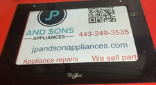 WPW10535776 Whirlpool Range Oven Outer Door Glass 29 5/8" x 20 5/8" 322 