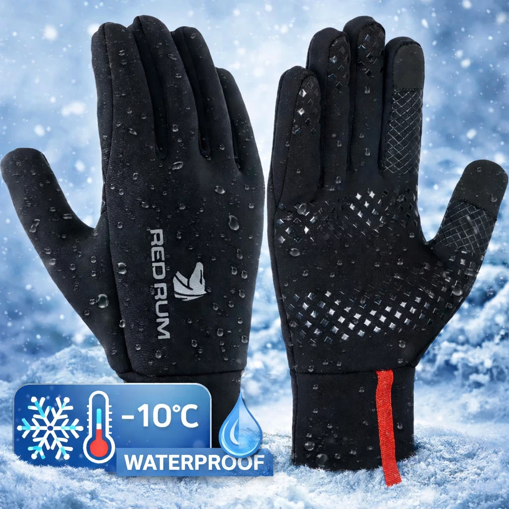 REDRUM Winter Running gloves thermal Cycling Waterproof Driving Ski Field player
Opens in a new wind