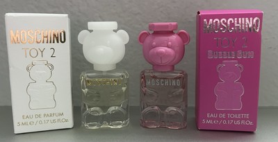 Moschino Toy 5ML Mini s Set - Toy 2 & Bubble Gum - NEW IN BOX