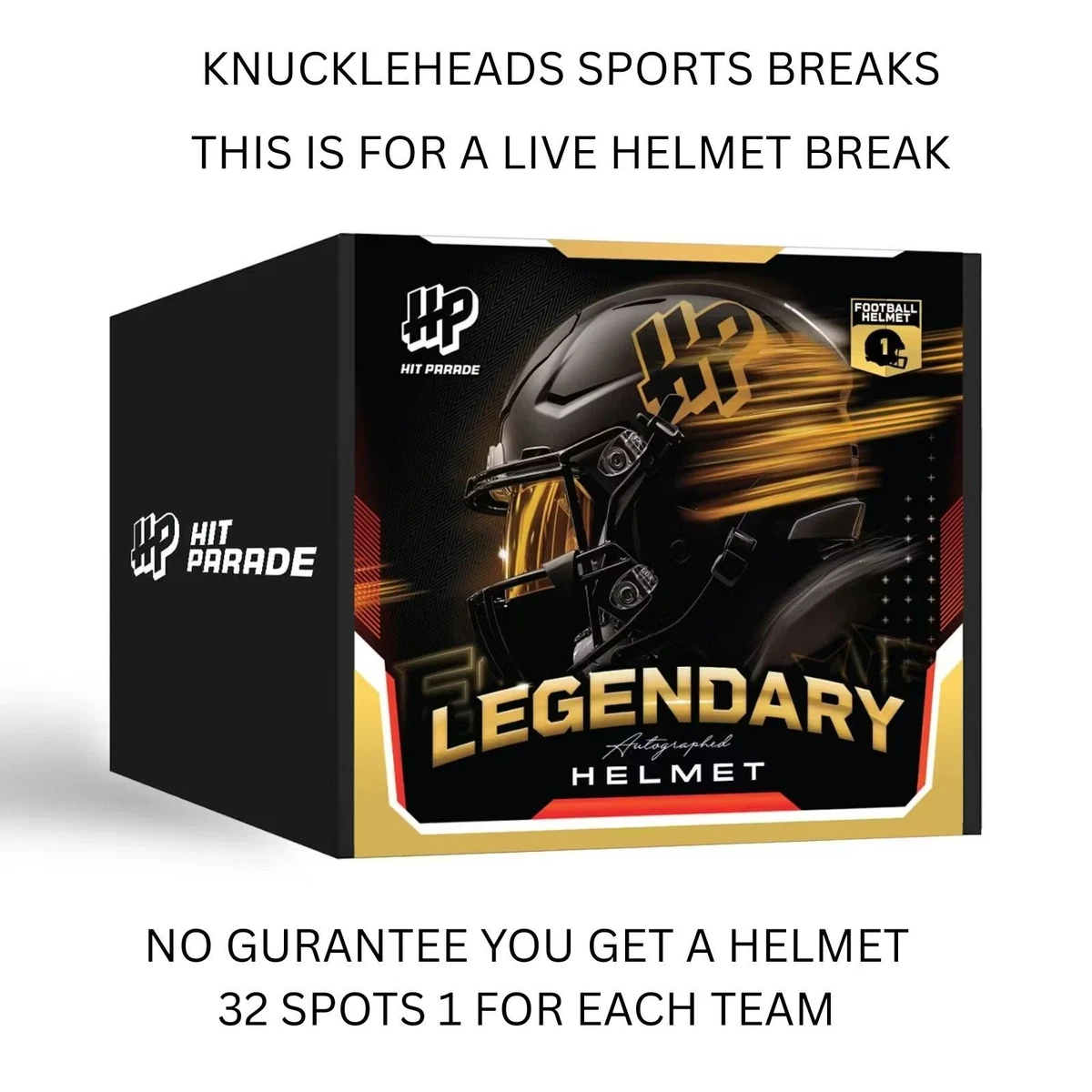 CINCINNATI BENGALS SERIES 1 LEGENDARY FULL SIZE HELMET 1 BOX LIVE BREAKk! READ