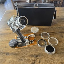 Canon Auto Zoom 814 Super 8 Kit w/ Case Manual Filters Receipt Time Capsule