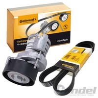 Continental Ctam KEILRIPPENRIEMEN-SATZ Passend FüR Seat Altea Ibiza Leon Toledo