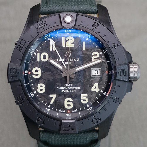 Breitling Avenger GMT 44mm New Unworn 2025 Full Set S32320101B1X1 Night Mission 