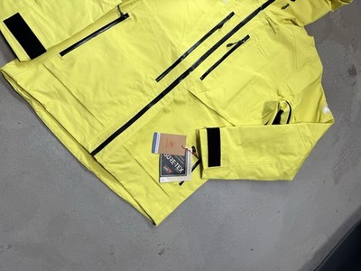 Mammut Mountain Pro 2.0 3L GTX GORE-TEX Pro Jacket Yellow Mens