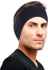 Windproof Earband Headbands Ear Warmer Head Double Layer Fleece-More Thicker Gea