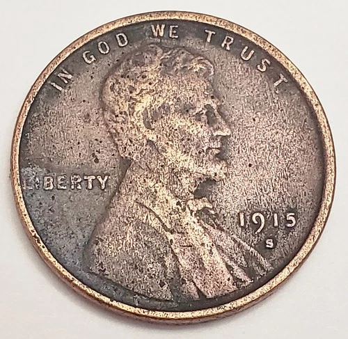 1915 S Lincoln Wheat Cent / Penny *XF - EXTREMELY FINE DETAILS*